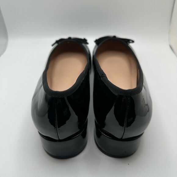 CUSHIONAIRE Women's Frenchie Dress Ballerina Flat +Memory Foam 8.5 WIDE BLACK - Picture 4 of 7